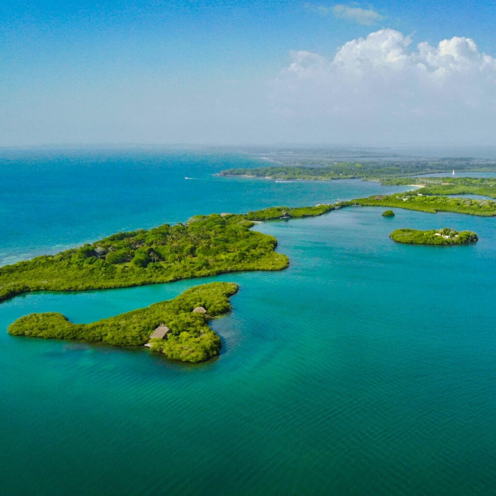 Islands in Cartagena Colombia